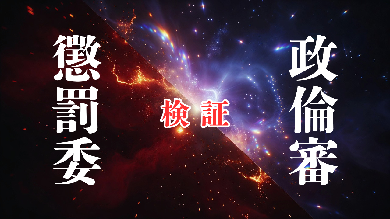 【検証】6月の「懲罰委」と9月の「政倫審」──なぜ議長のミスは袋叩きで、議長代行の不祥事は「3年前だから不問」なのか?